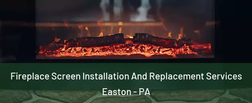  Fireplace Screen Installation And Replacement Services Easton - PA