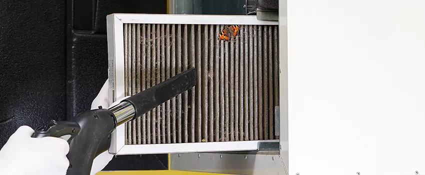 Clogged Air Duct Cleaning Process in Easton, PA