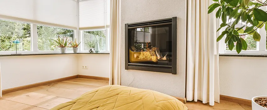 Residential Fireplace Ceramic Glass Installation in Easton, PA