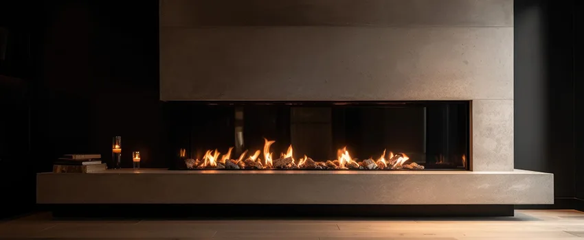 Gas Fireplace Ember Bed Design Services in Easton, Pennsylvania