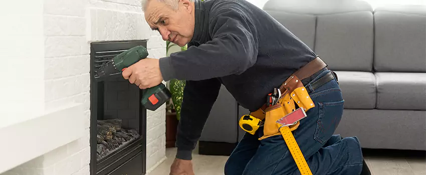 New Indoor Fireplace Installation in Easton, Pennsylvania