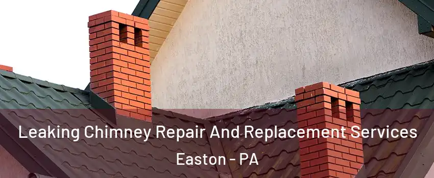  Leaking Chimney Repair And Replacement Services Easton - PA